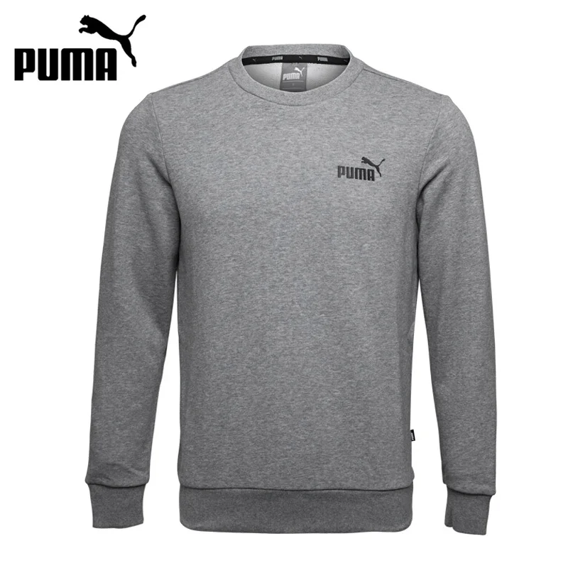 Original New Arrival 2019 PUMA ESS Logo Crew Sweat TR Men's Pullover Jerseys Sportswear | Спорт и развлечения