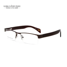 

Eyeglasses Optical Glasses Metal Men Women High Quality Frame Fashion Style Clean Lens Trend Classic Design Eyewear SR1009-C5