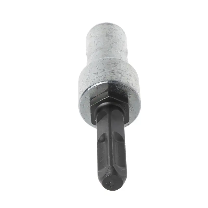 4 Square Pits Drill Bit Adapter For Electric Hammer Convert to Earth Auger Head Connector Tool