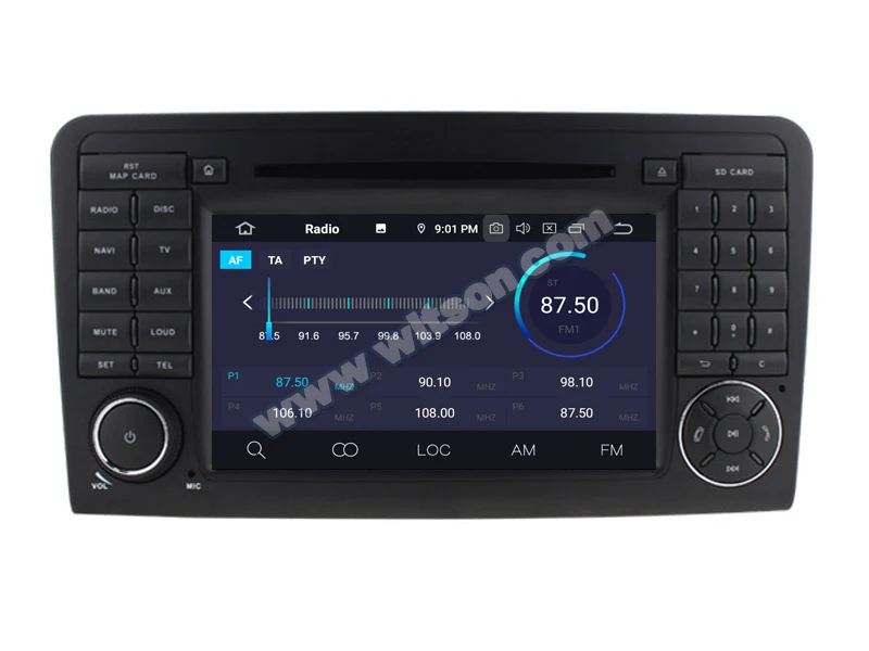 Perfect WITSON Android 9.0 CAR DVD PLAYER GPS for MERCEDES-BENZ ML-W164/GL-X/W300/ML350/ML450 audio system with gps car audio gps dvd 3