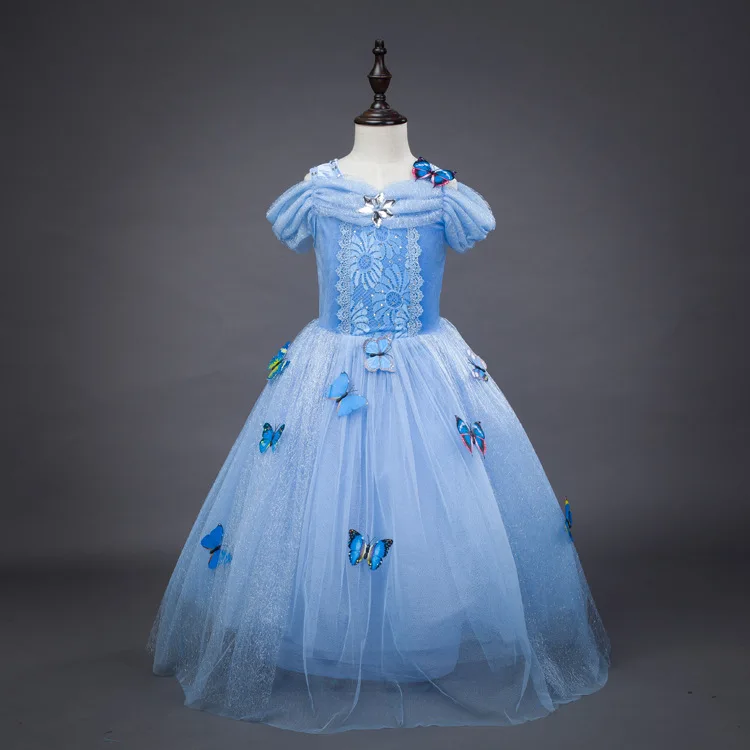 cinderella dress with butterflies