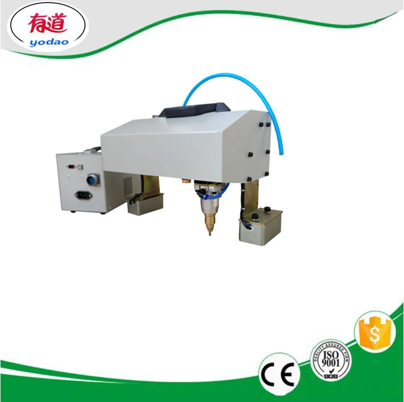 

Cheaper price Handheld / Poetable Mini Laser Dot Peen Engraving Marking Machine for sale 180*90mm 110v / 220v
