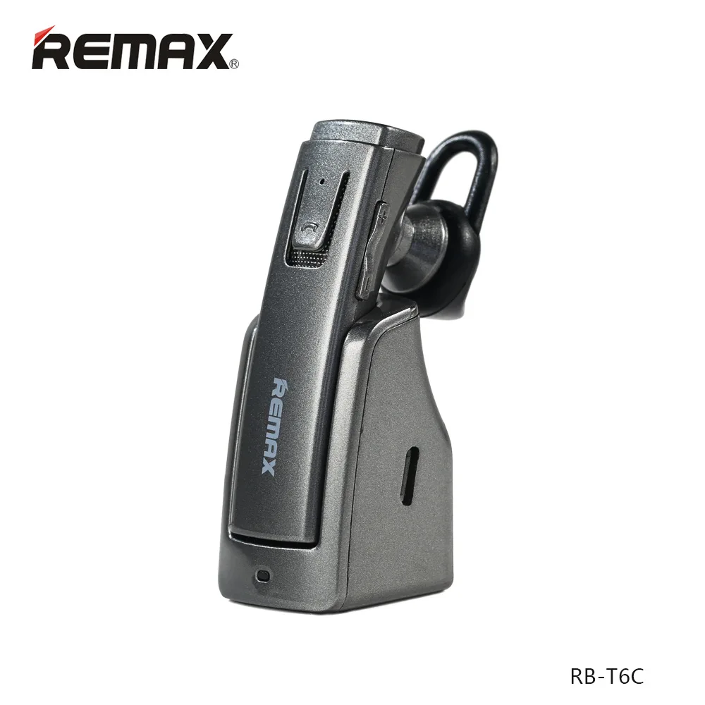 

Remax Bluetooth V4.0 Wireless In-ear Earphone with charging duck for car use+ Retail package RB-T6C