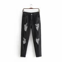 XY60-8256 модные джинсы в европейском и американском стиле и хлопковые брюки