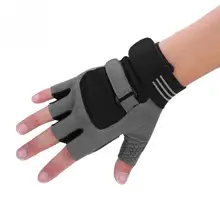 Мужские и женские Перчатки для фитнеса противоскользящие перчатки для занятий тяжелой атлетикой с запястье ленточный крюк петля фитнес инвентарь для занятий спортом