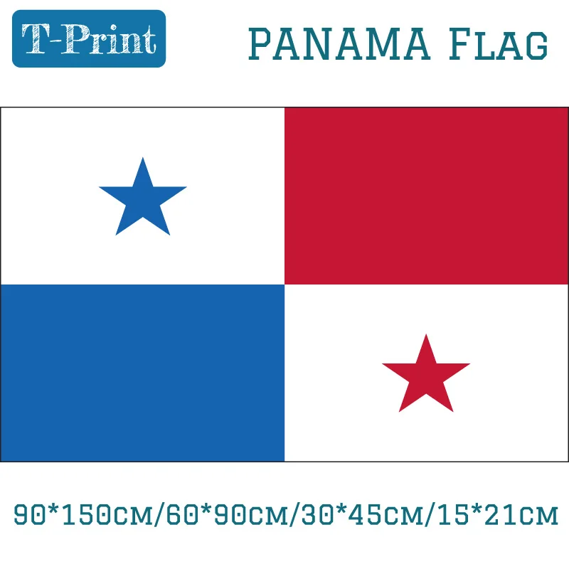 90*150cm 60*90cm Panama National Flag National Day / Home Decoration   Car Flag Banner and flag decoration/national flag aerlxemrbrae flag 90 150cm yugoslavia national flag polyester yugoslavia banner for celebration