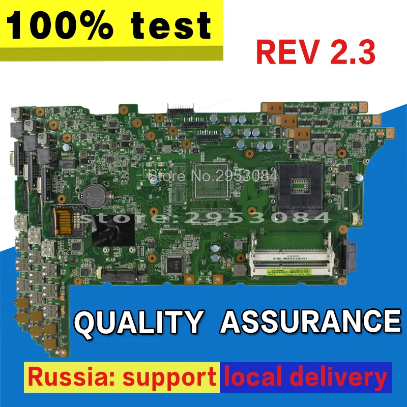 K73E Motherboard REV 2.3 HM65 USB2.0 For Asus X73E K73SD Laptop motherboard Mainboard test 100% OK | Компьютеры и офис