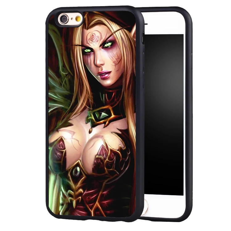 Мягкий силиконовый чехол для iPhone X 8 7 Plus 6 6splus 5 5S SE Горячая 2018 мир warcrafts Защитная