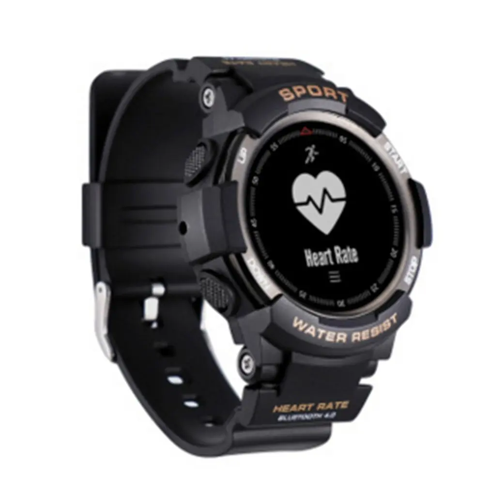 

F6 Touch Screen Smartband Heart Rate Monitor Waterproof Bluetooth Watch Sleep Monitor Pedometer Sport Bracelet