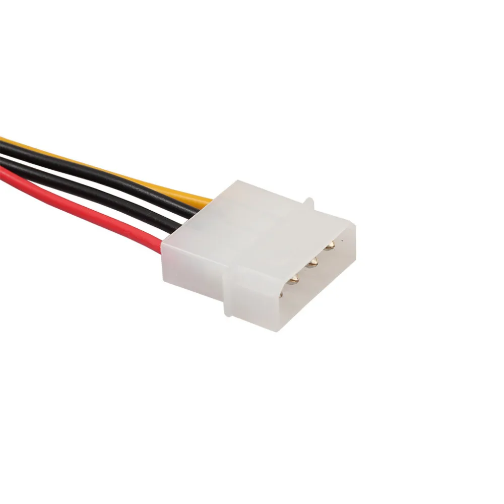 Molex Extension Cable 4 Pin 5.25 Male to Female IDE PSU Internal PC Power (2)