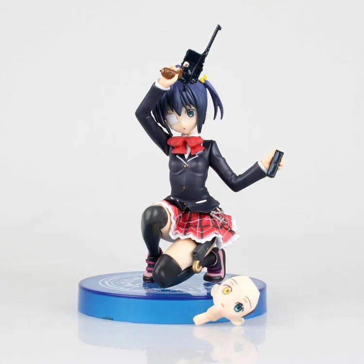 Аниме Chuunibyou Demo Koi Ga Shitai таканаши Рикка ПВХ экшн-фигурка Коллекционная модель