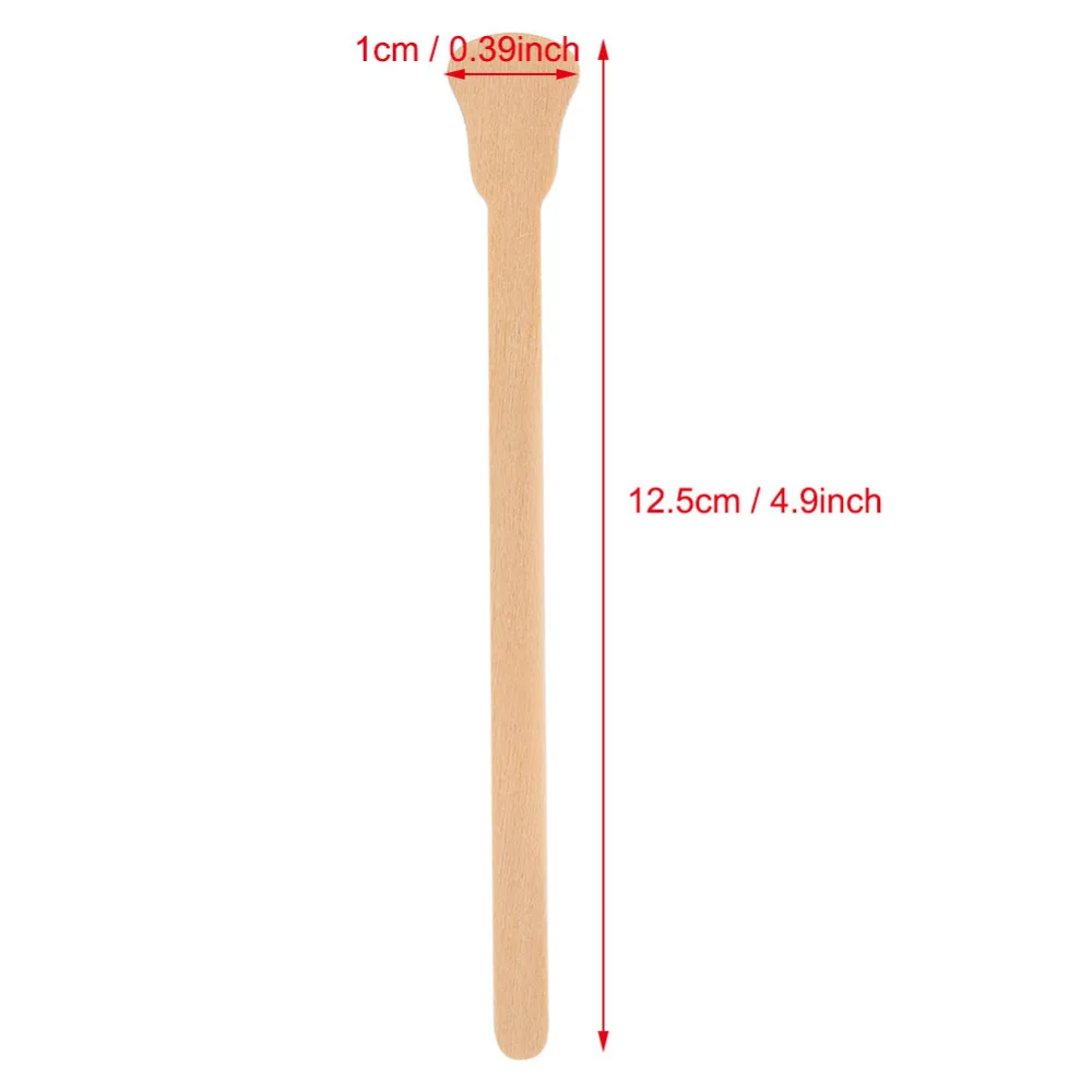 Нетоксичные одноразовые шт. 50 шт./100 шт. березовый деревянный воск шпатель язык Депрессор маска для лица удаление волос крем аппликатор для макияжа