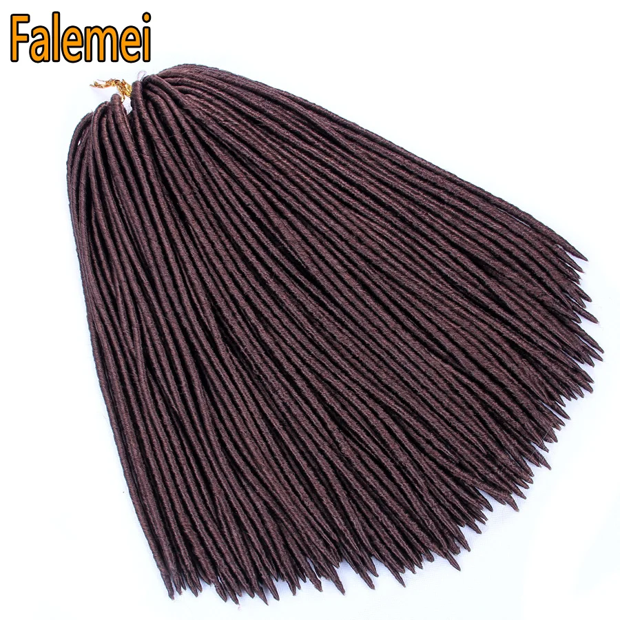 FALEMEI Goddess искусственные локоны в стиле Crochet волосы синтетические косы для наращивания волос низкотемпературное волокно 18 дюймов 100 г вязанные крючком косички волос