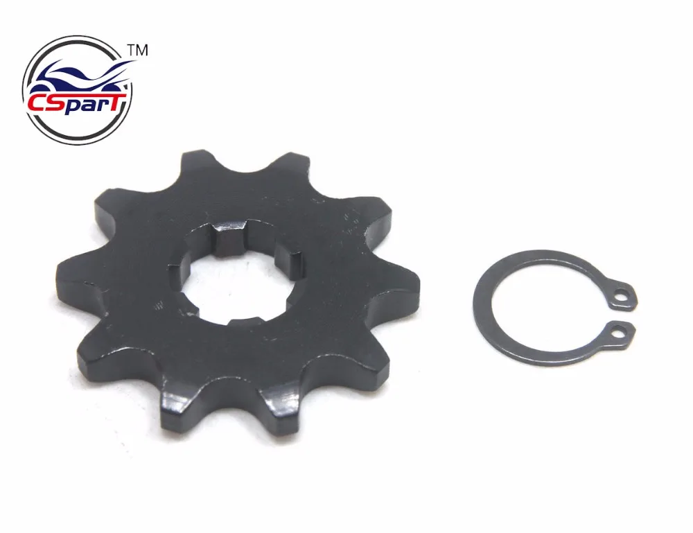 Передняя Звездочка двигателя для мотоцикла Honda 9T 10T 11T 12T 13T 14T 15T 16T 17T 18T Tooth 420 ID 20