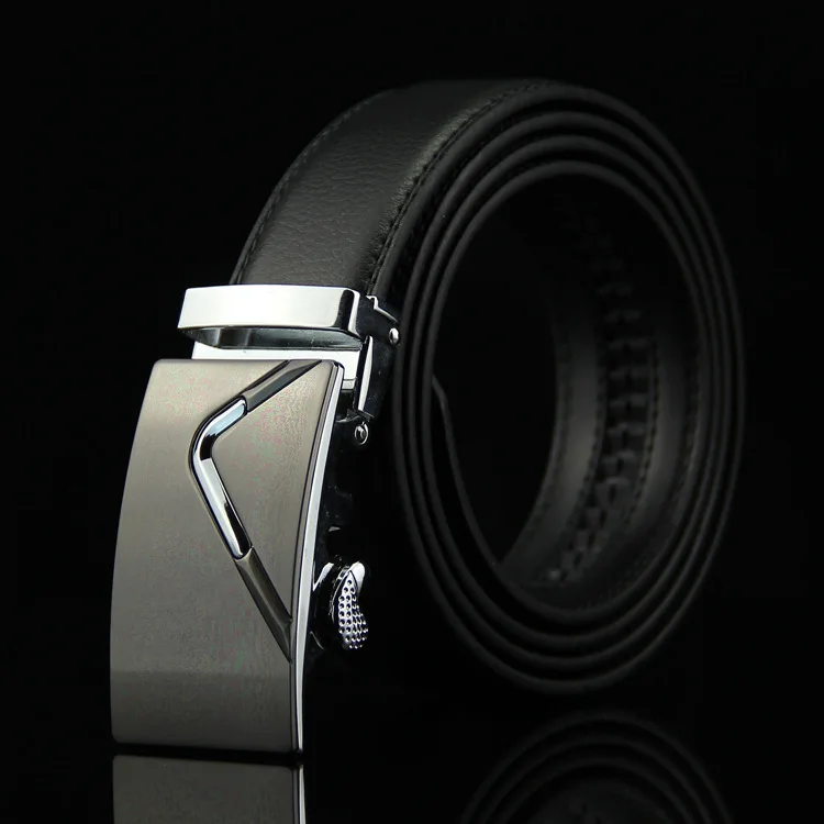 

2019 Hot sale Designer belt For men Top quality Automatic Metal Belt men Newest British style Genuine Leather men Belts