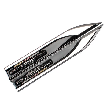 

JDM Car Sticker Waist Line Metal Side Blade Fender For Honda Mugen Models Sport Vinyl Decal Refitting Styling Car Accessory
