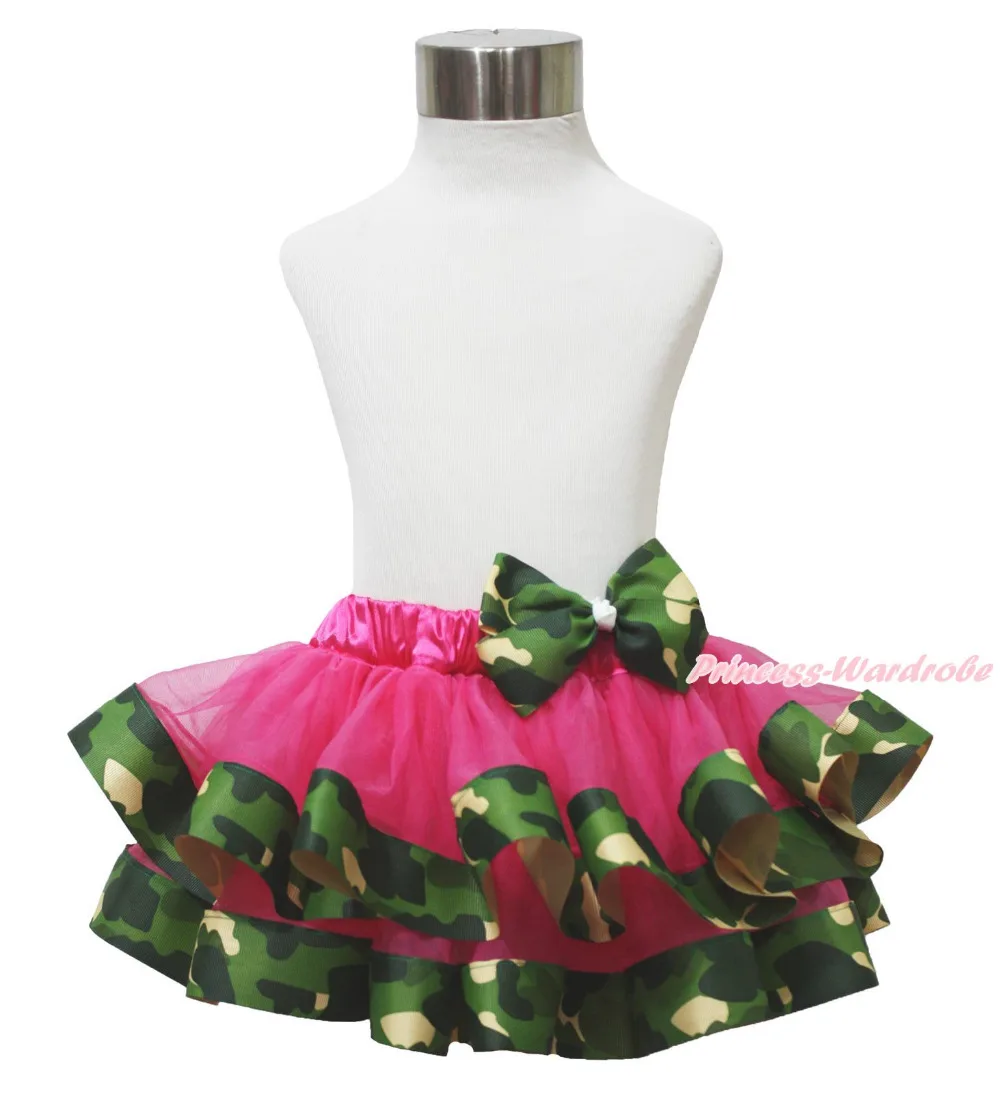 Christmas Kelly Green Pettiskirt Skirt Party Dress Dance Tutu Child Girl 1-8Year