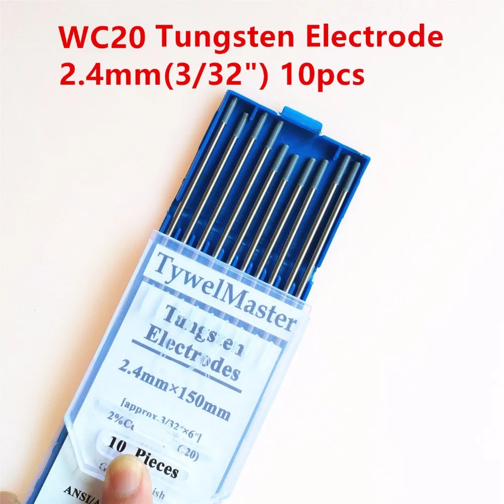 High Quality Tig Rod WC20 Tungsten Electrode 2.4mm(3/32")x150mm(6