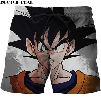 

Angry Dragon Ball Anime Printed Summer Beach Shorts Men Casual Board Shorts Plage Quick Shorts Swimwear DropShip ZOOTOP BEAR