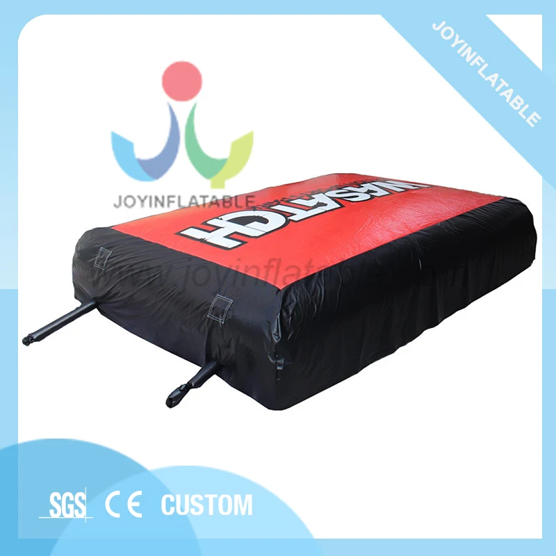 

Inflatable freestyle airbag with fireproof,outdoor trampoline inflatable jumping pillow for danger sport