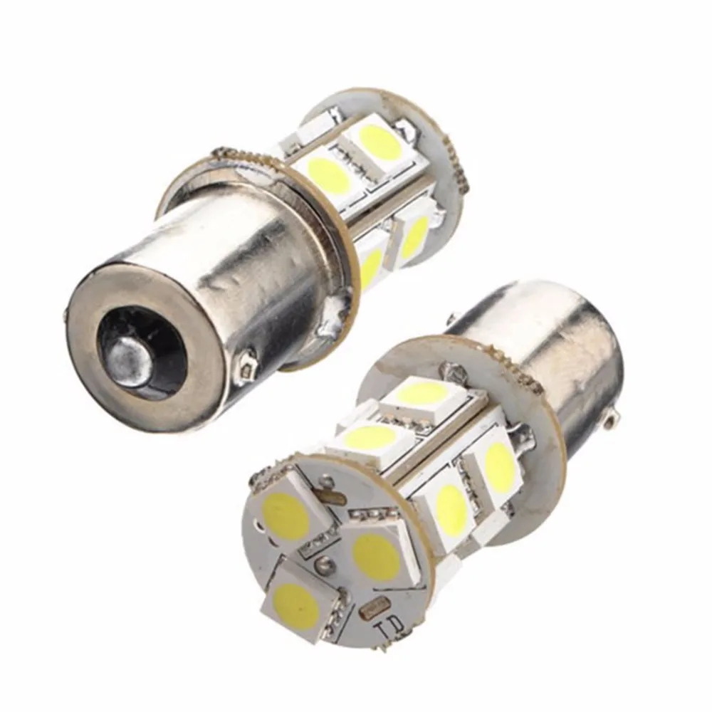 12V 1156 BA15S P21W 13-светодиодный 5050 SMD WhiteCar задний стоп-сигнал светильник лампа дропшиппинг