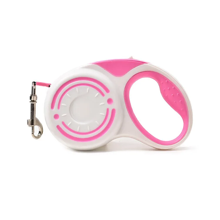 ПЭТ автоматический выдвижной трактор товары для питомцев 5 метров Тяговый канат для собак Тяговый канат для питомцев Заводская