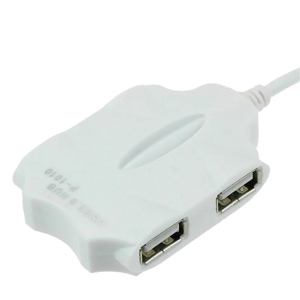 Дропшиппинг надежный 1 м 4 Порты и разъёмы хаб High-Скорость USB 2.0 разветвитель Кабель-адаптер для портативных ПК