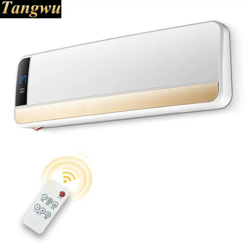 Heater household wall hanging heater remote control in the bathroom