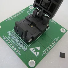 QFN28/DIP28 4X4 мм шаг 0,4 мм горящая розетка золотое покрытие IC Тест ing seat тестовый стенд