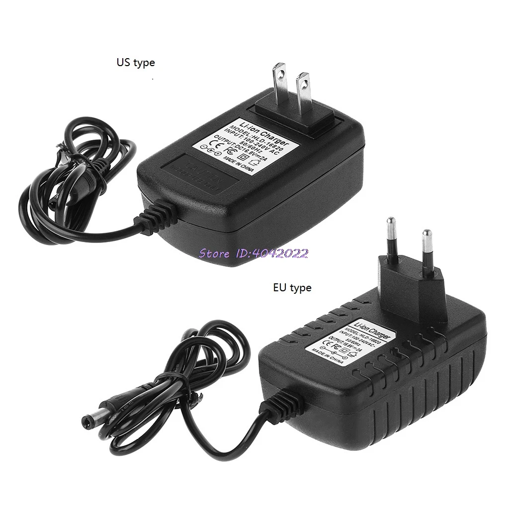 EU/US Plug 4S 16,8 V 2A AC зарядное устройство для 18650 литиевой батареи 14,4 V 4 серии литий-ионная батарея настенное зарядное устройство 110 V-245 V