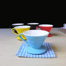 Керамический кофейник с воронкой ручной удар 1-2 порции ручная чашка-фильтр для кофе