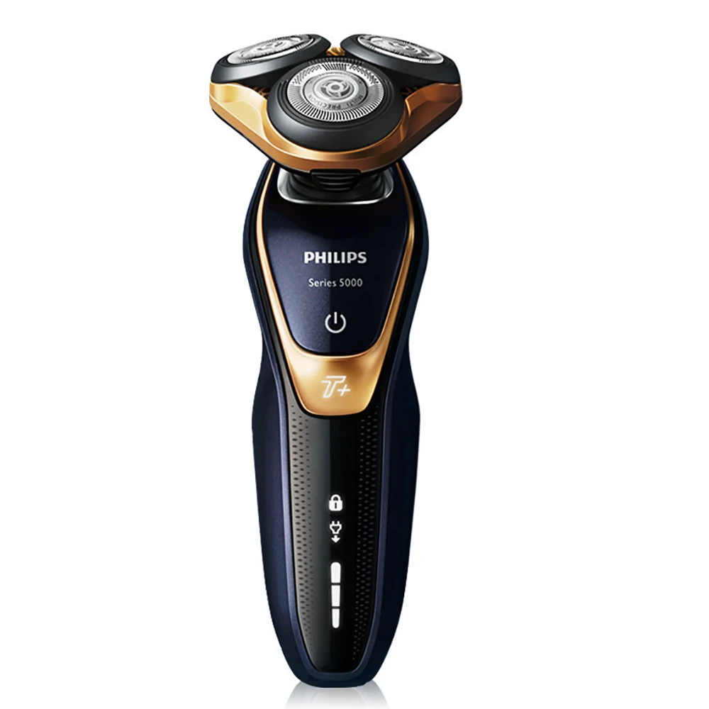 Электробритвы Philips серии 5000 S5571/68 для сухой и влажной уборки электробритва перезаряжаемая лезвий MultiPrecision Системы, распределительный щит на 5 Flex бритвенная головка