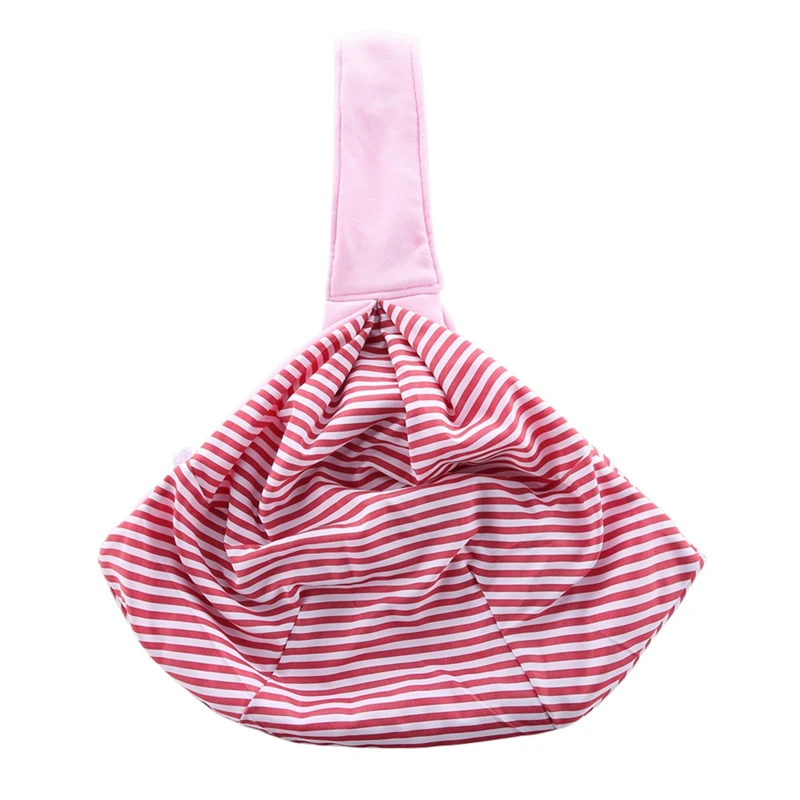 Hands-Free Двусторонняя маленькая сумка для собак кошка Слинг Сумка вместительная сумка для путешествий дышащая двухсторонняя сумка для переноски