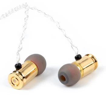 

2019 NICEHCK A3 In Ear Earphone Dynamic Unit DJ HIFI Fever Metal Bullet Casing Bullet Earphone Headset Earbud Free Shipping