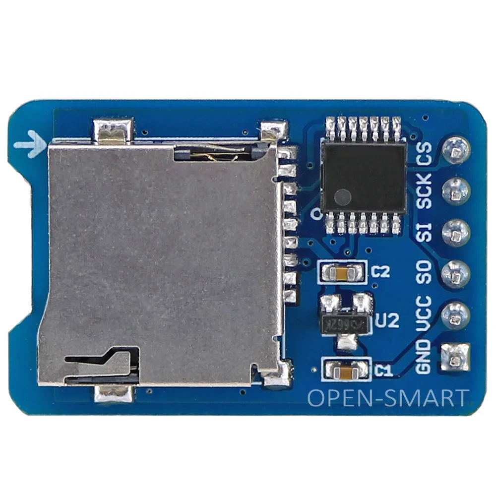 MagiDeal Karte Modul Brett Buchse Adapter Platte Kartenleser Für SD TF Kartenlesegerät Adapterplatte für SPI Arduino 