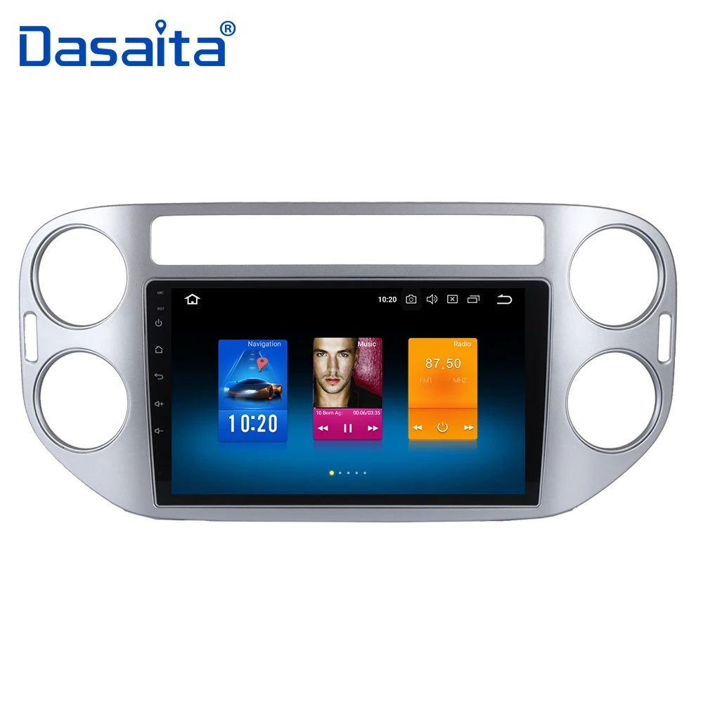 Flash Deal 9" HD Digital Touch Screen Octa-Core 64bit Android 9.0 radio car for Volkswagen VW Tiguan 2010-2015 with 4GB RAM + 32GB ROM 1