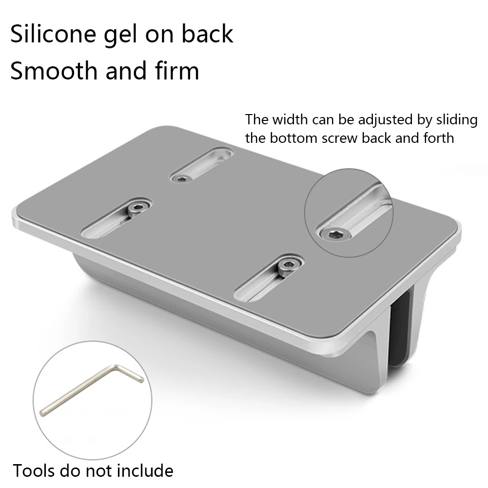 Алюминиевый сплав настольная Регулируемая подставка для ноутбука Двойная толщина пространства вертикальный держатель для ноутбука для MacBook для поверхности