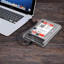 2.5 pulgadas SATA HDD USB 3.1 USB-C/Tipo-c Caja De Almacenamiento Caja de Disco Duro Externo