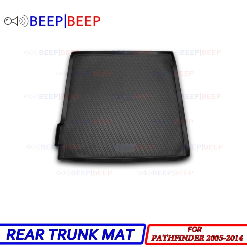 

For Nissan Pathfinder 2005-2014 car trunk mat rear inner boot cargo tray floor carpet car styling interior decoration