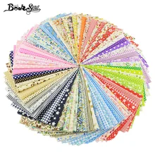 Различные Цвет и Дизайн цветочный Рисунок плотная Ткань хлопок 80 шт./лот 20*24 см Жир Квартал Скрапбукинг Книги по искусству работы Вышивание игрушки