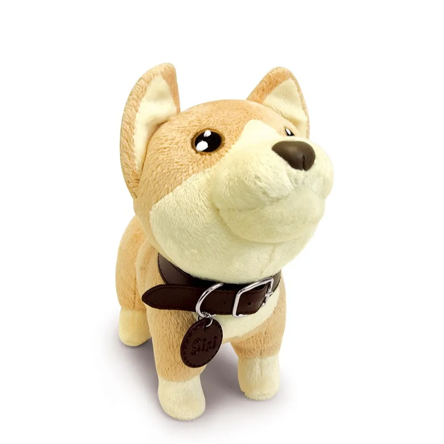 Stuffed Animal Dog Plush Toy Bulldog Bull Terrier Shepherd Soft Stuffed