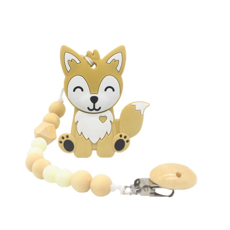 Практичная детская цепь держатели зажимов пустышка соска цепочка для соски ремень с мультяшным рисунком игрушка в виде животного