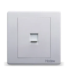 Панель питания домашнего переключателя, 86-смонтированная белая, Сетевая розетка панель, PC 220 V 10A