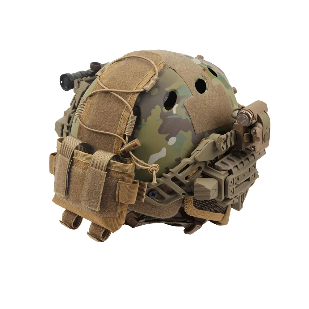 Тактический чехол MK2 чехол для аккумулятора для шлема охотничьего камуфляжного боевого военного тактического счетчика веса сумка для аккумулятора Molle Чехол для военных