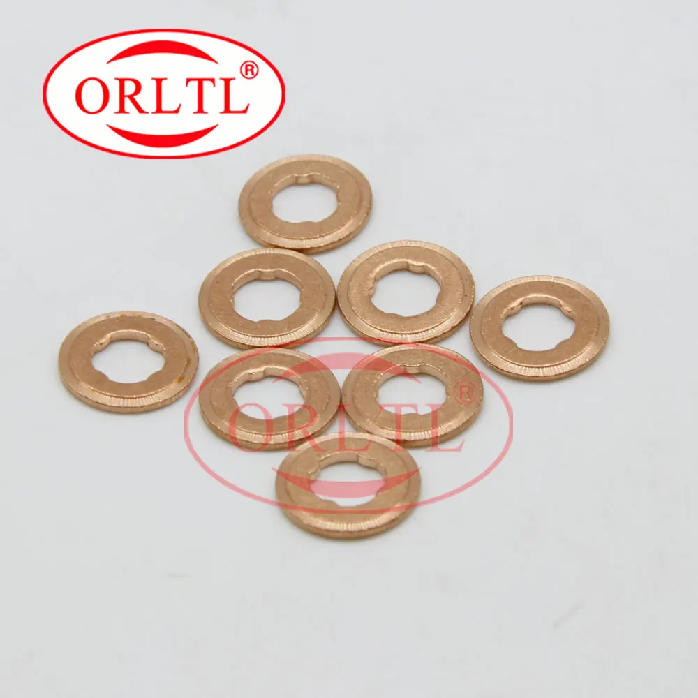 Медные шайбы ORLTL F00RJ01453 30 шт. размер прокладки: 7 1*15*1 5 мм F 00R J01 453 защита от пятен F00R