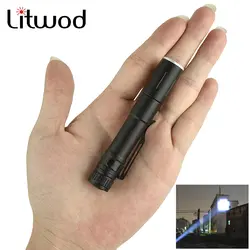 Litwod Z20 7 W XP-G Q5 2000LM Мини светодиодный фонарик факел Увеличить Водонепроницаемый светодиодный Масштабируемая лампа AAA Батарея светодиодный