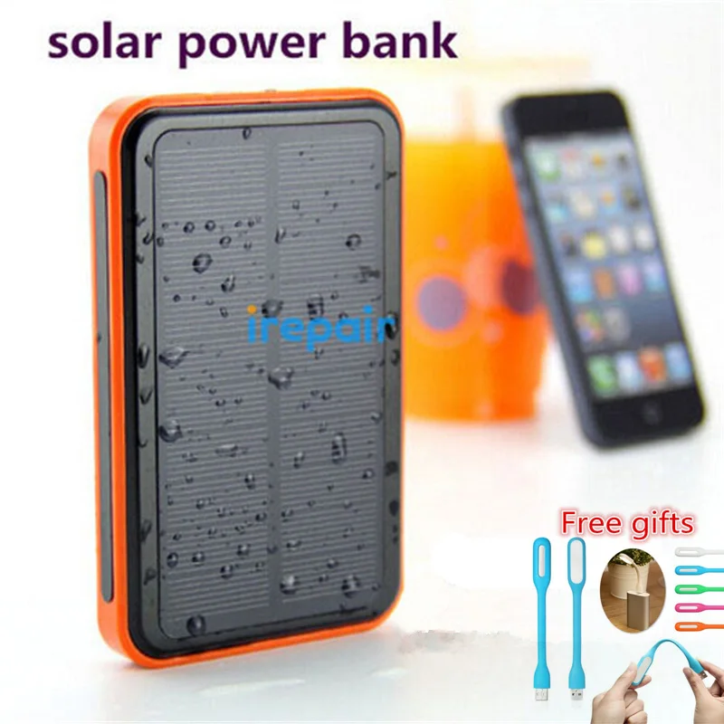 imágenes para Verdadera Prueba de Agua 12000 mah Batería 10000 mah Paquete Externo de La Batería Banco de la Energía 8000 mah Móvil Solar LED para el teléfono móvil de carga imágenes para Verdadera Prueba de Agua 12000 mah Batería 10000 mah Paquete Externo de La Batería Banco de la Energía 8000 mah Móvil Solar LED para el teléfono móvil de carga
