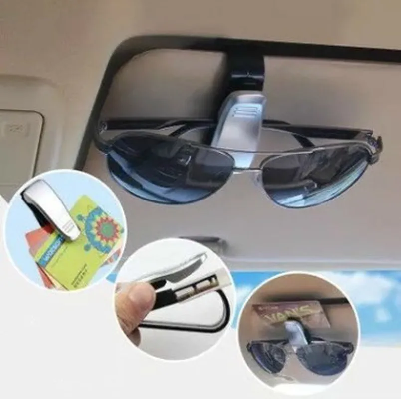 

Portable Utility Vehicle Glasses Clip Car Bills Car Visor Clip Card Holder