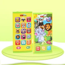 Обучающие Машины игрушка телефон животные звук Дети Телефон обучающие музыкальные телефоны для детей