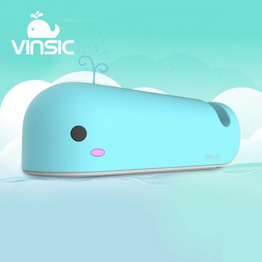 Vinsic Cute Baby Whale Collector 10050mAh Power Bank 2 4A 5V External Battery Charger for Iphone